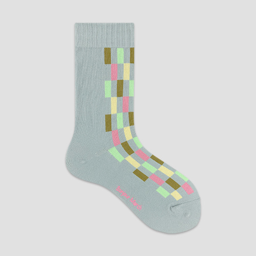 [봉주르마치] Miami art deco socks