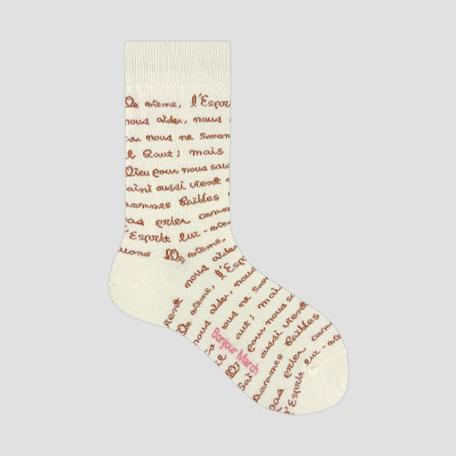 [봉주르마치] Bonjour march x Indian parisienne socks