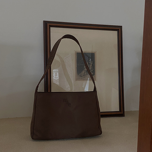 [무쿠앤에보니] Comfy bag - dark brown (3차입고)