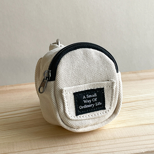 [원모어백] Ordinary Life mini backpack - ivory