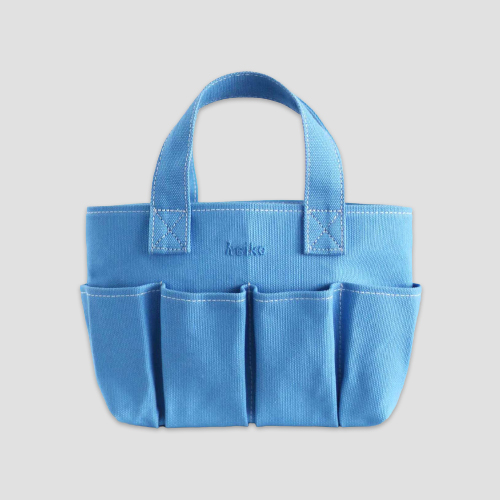 [케이크] pocket tote - blue