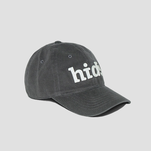 [히든비하인드] HIDE BALL CAP (CHARCOAL) (3차입고)