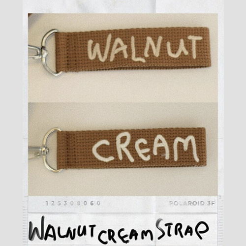 [쿨키즈타운] Walnut Cream embroidery strap