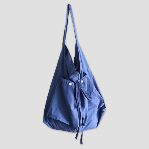 [projet] two pockets easy bag (blue)